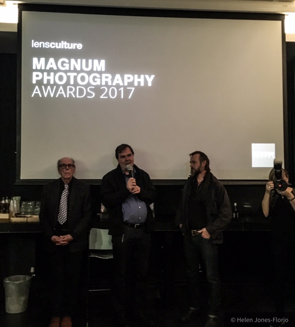 David Hurn (Magnum Photos), Jim Casper (LensCulture), Jason Florio - Photojournalism Series Winner - Magnum Photography Awards, 2017 ©Helen Jones-Florio